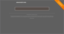 Desktop Screenshot of amorsuit.com